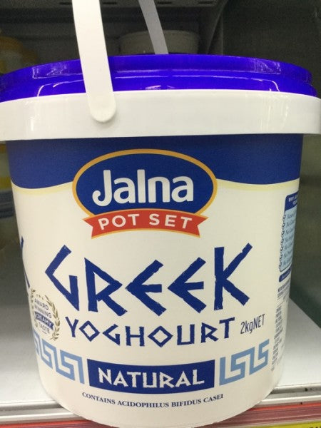 Pot Set Greek Yoghurt Natural