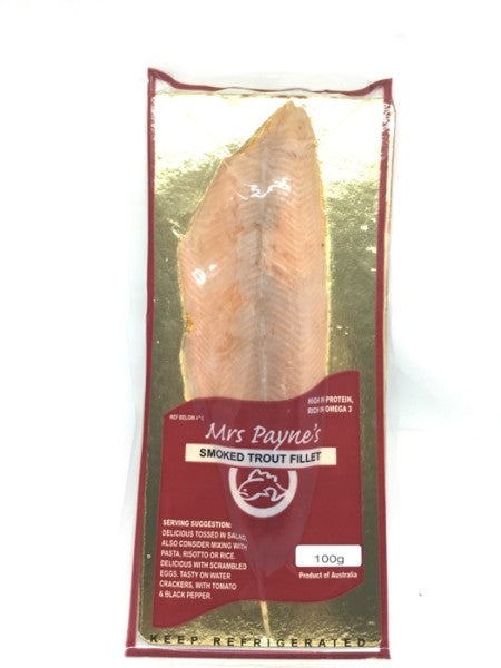 Mrs Paynes Smoked Trout Fillet