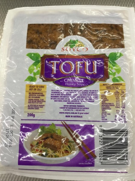 Tofu Chinese Honey Soy