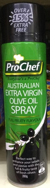 Extra Virgin Olive Oil Spray