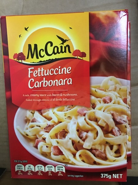 Fettuccine Carbonara