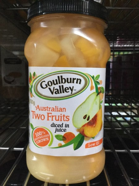 Two Fruits Diced