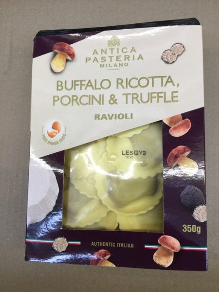 Buffalo Ricotta  Porcini & Truffle Ravioli