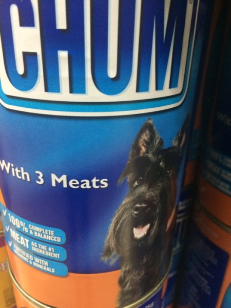 Chum Dog Food With 3 Meats