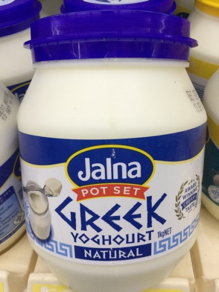 Pot Set Greek Yoghurt Natural