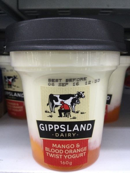 Mango & Blood Orange Twist Yoghurt