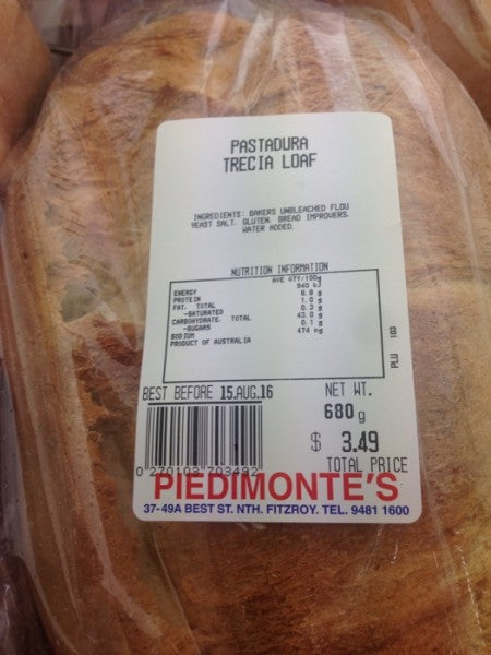 Pastadura Trecia Loaf