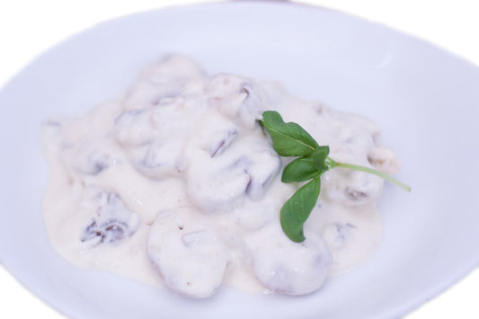Fresh Cream & Mushroom Sauce
