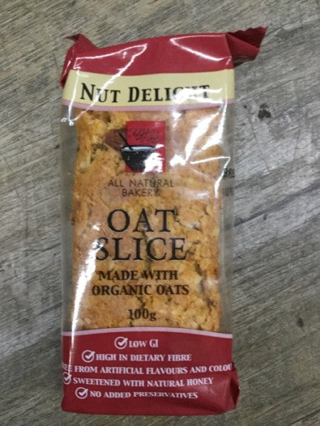 Nut Delight Organic Oat Slice