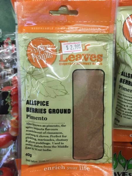 Allspice berries ground pimento
