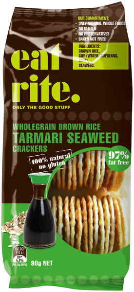 Eatrite Tamari Seaweed Crackers