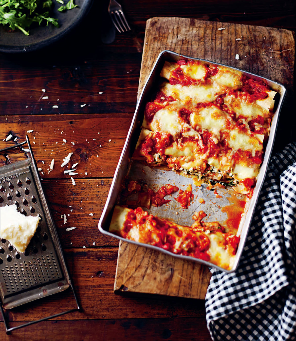 Ricotta & Spinach Cannelloni with Buffalo Mozzarella – YourGrocer