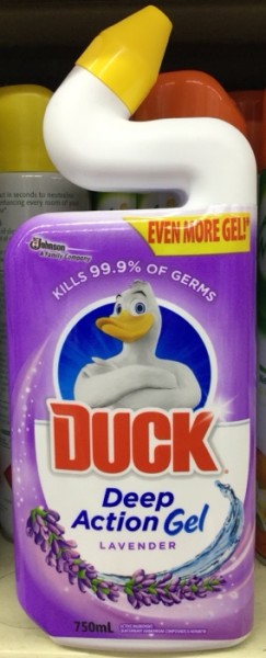 Duck Deep Action Gel Lavender Toilet Bowl Cleaner
