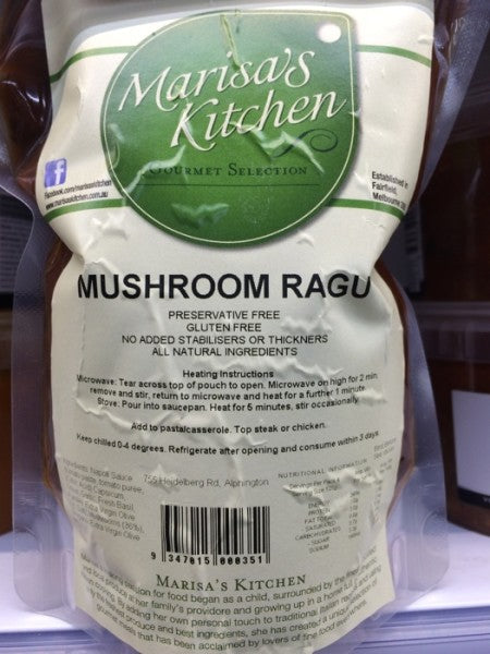 Mushroom Ragu