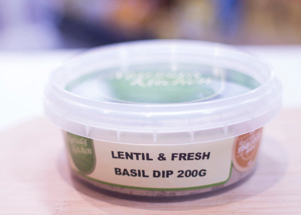 Lentil & Fresh Basil Dip