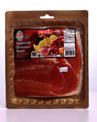 Proscuitto sliced