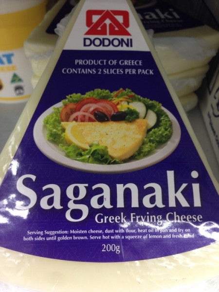 Saganaki Greek Frying Cheese