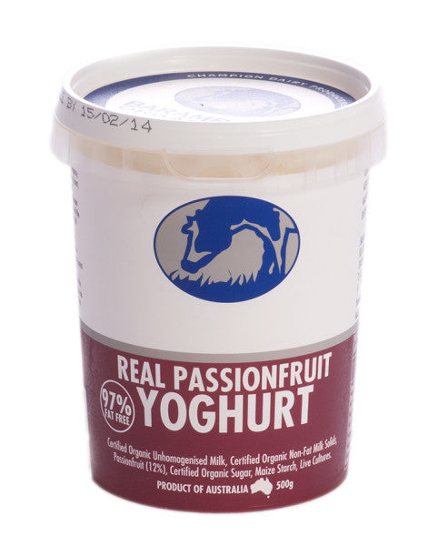 Real Passionfruit Yoghurt