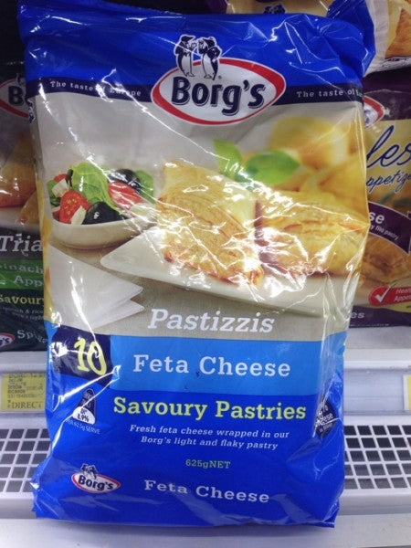 Pastizzis Fetta Cheese Savoury Pastries