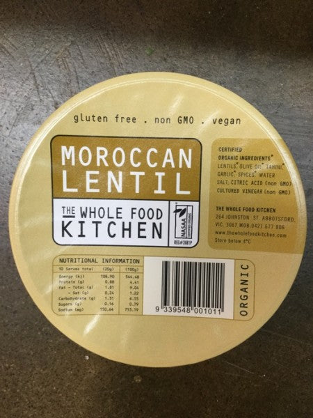 Organic Lentil Dip