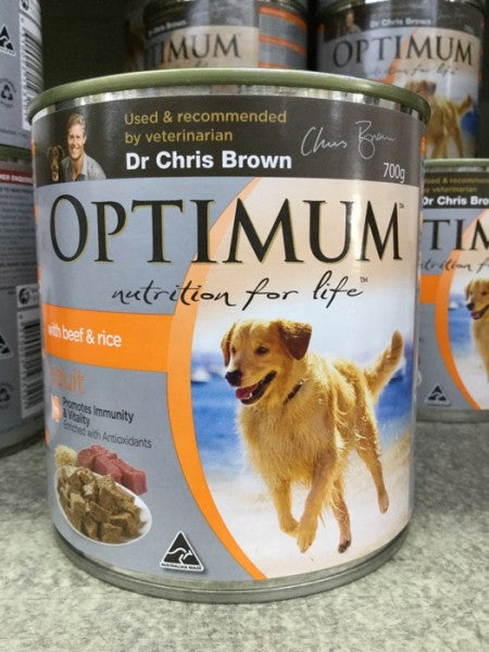 Optimum Adult With Beef & Rice