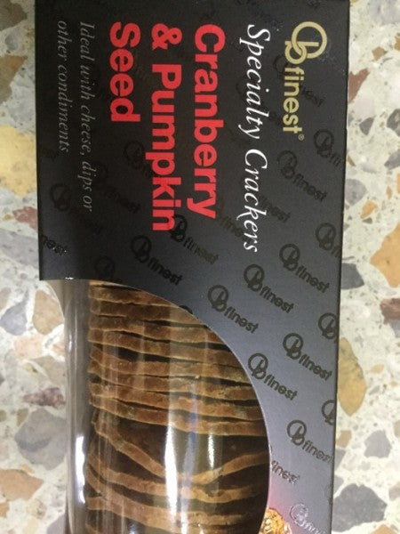Specialty Crackers Cranberry & Pumpkin Seed