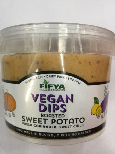 Vegan Dips Roasted Sweet Potato