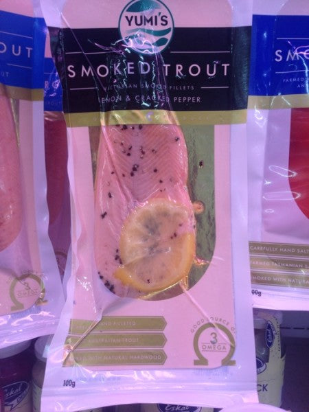 Smoked Trout - Lemon & Cracked Pepper