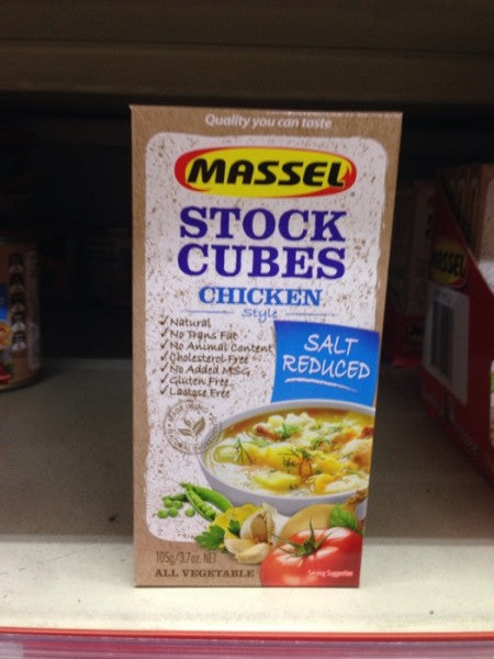 Chicken Stock Cubes Salt Reduced
