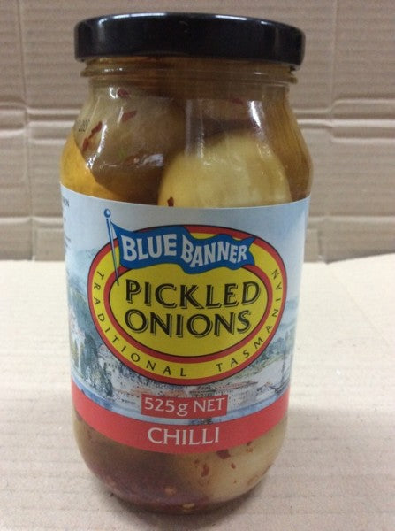 Blue Banner Pickled Onions With Chilli