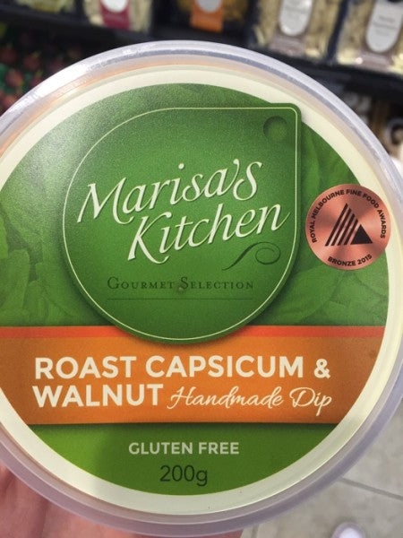 Roast Capsicum and Walnut Dip