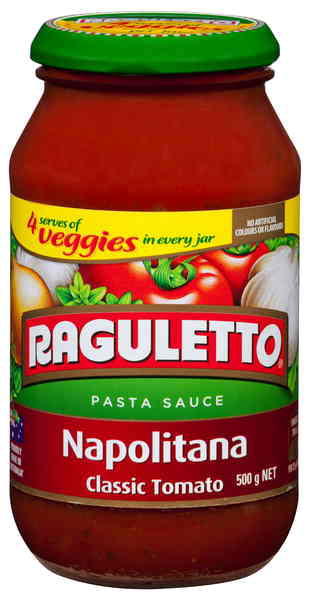 Raguletto Pasta Sauce Napolitana