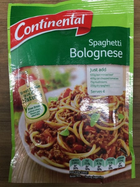 Continental Spaghetti Bolognese