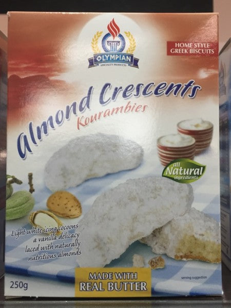 Almond Crescents Kourambies