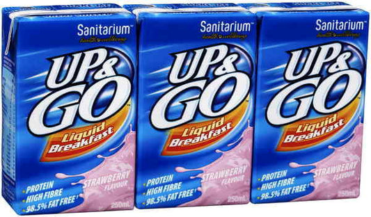 Sanitarium Up & Go Strawberry 3x250ml