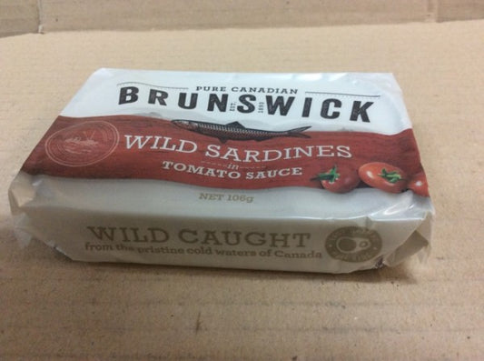 Brunswick Wild Sardines In Tomato Sauce