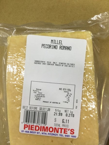 Millel Pecorino Romano