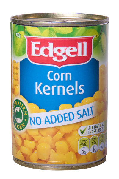 Aussie Corn Kernels No Added Salt
