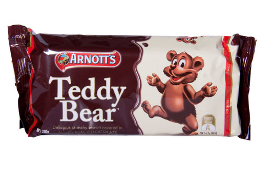 Teddy Bear Chocolate Biscuits
