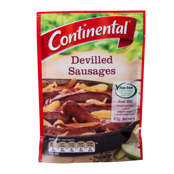 Devilled Sausages Recipe Base