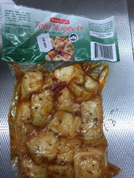 Sweet Chilli Tofu Nuggets