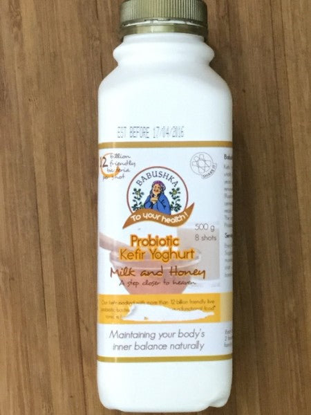 Probiotic Kefir Yoghurt Milk & Honey
